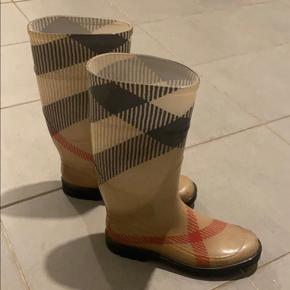 Burberry Rain Boots - Picture 2 of 6